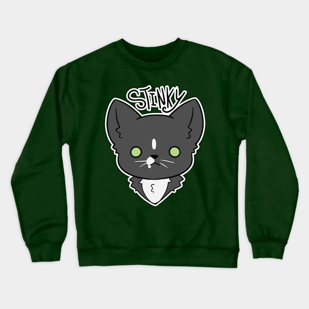 Stinky Moosh Crewneck Sweatshirt by 8bitWitch